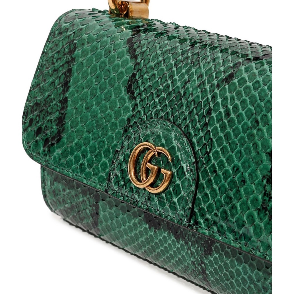 GUCCI MINI DIANA PYTHON BAG - Picture 11 of 12